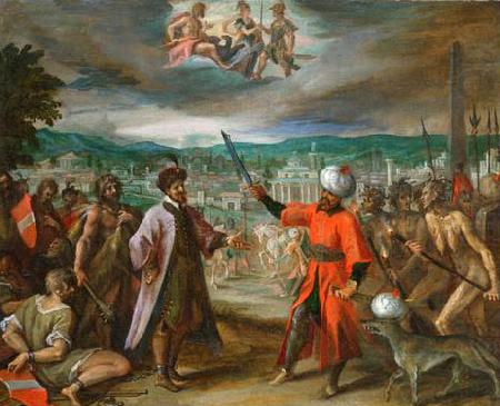 Hans von Aachen Kriegserklarung vor Konstantinopel china oil painting image